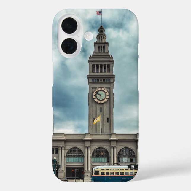Coques Case-Mate iPhone Tour horloge du Ferry Building (Verso)