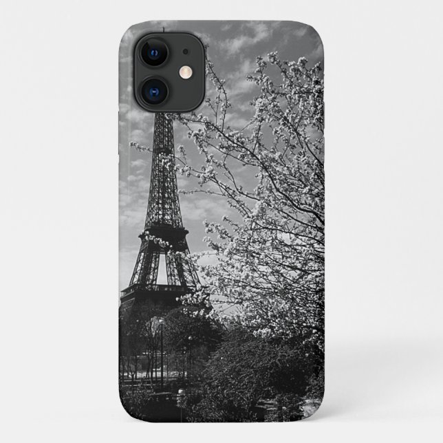 Coques Case-Mate iPhone Tour vintage Paris Eiffel (Dos)