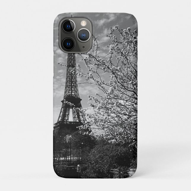 Coques Case-Mate iPhone Tour vintage Paris Eiffel (Dos)