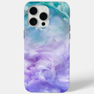Coque Case-Mate iPhone Tourbillon de nuage bleu et violet