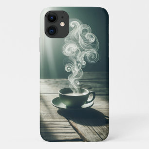 Case-Mate iPhone Case Tourbillons de vapeur de café artistiques - Esthét