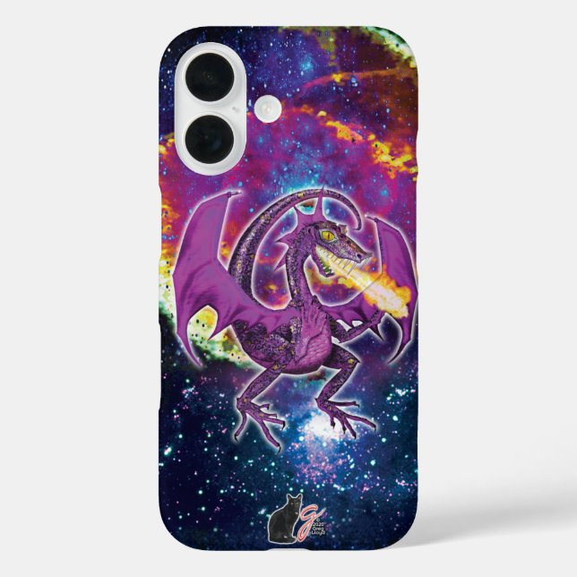 Coques Case-Mate iPhone Tourmaline Dragon Cosmique Coque-coque iphone Mate (Verso)