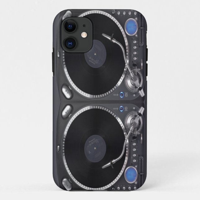 Coques Case-Mate iPhone Tourne-disque VOL2 du DJ (Dos)