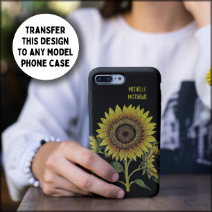 Case-Mate iPhone Case Tournée jaune de style vintage