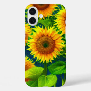 Coque Pour iPhone 16 Plus Tournesol