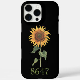 Coque iPhone 16 Pro Max Tournesol 8647 86 47 Floral Bohème Anti Trump Subt