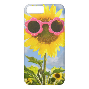 Etui iPhone Case-Mate tournesol avec lunettes de soleil