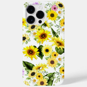 Coque Case-Mate iPhone Tournesol d'aquarelle 7
