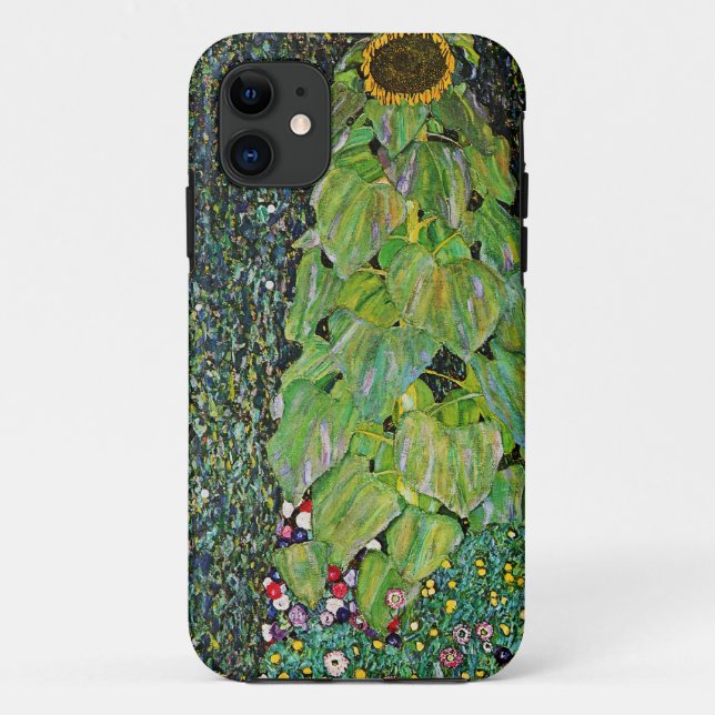 Coques Case-Mate iPhone Tournesol de Gustav Klimt (Dos)