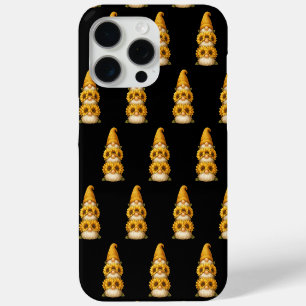 Coque Case-Mate iPhone Tournesol Gnome sourires cachés sous l'or