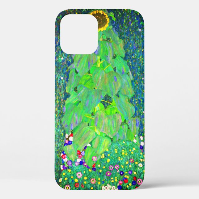Coques Case-Mate iPhone Tournesol Gustav Klimt (Verso)