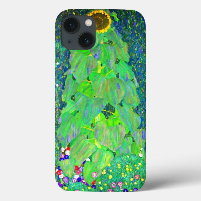 Coques Case-Mate iPhone  Tournesol Gustav Klimt (Verso)