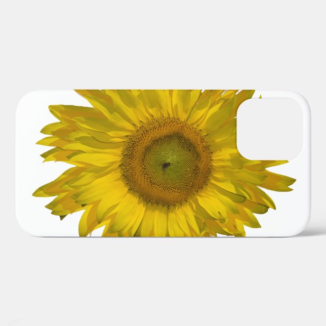 Coques Case-Mate iPhone Tournesol jaune (Verso (horizontal))