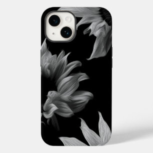 Coque Case-Mate iPhone Tournesol - Photographie d'art noir et blanc