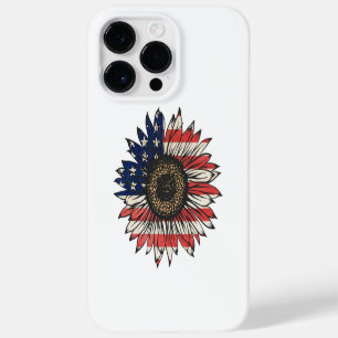 Coque Case-Mate iPhone Tournesol Rétro 4 Juillet USA