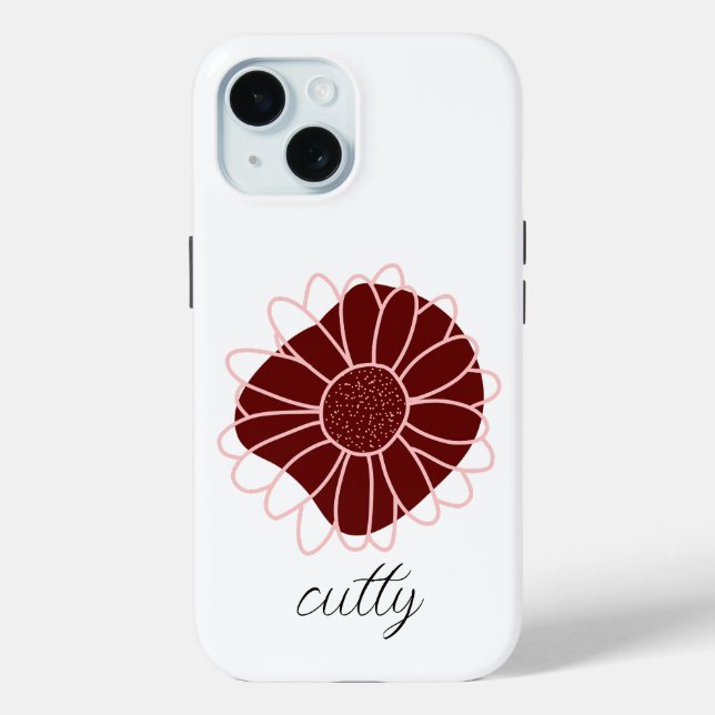 Coques Case-Mate iPhone Tournesol rustique contemporain (Verso)