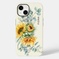 Tournesol Rustique Eucalyptus Verdure Personnalisé
