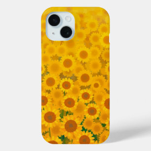 Coque Case-Mate iPhone Tournesols à l'aquarelle