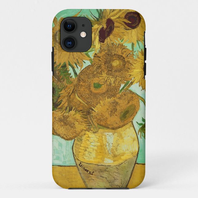 Coques Case-Mate iPhone Tournesols de Vincent van Gogh |, 1888 (Dos)