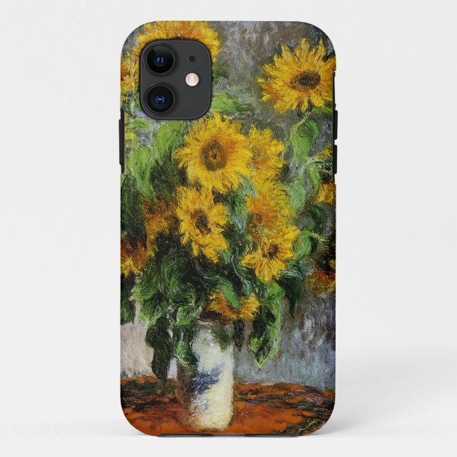 Coques Case-Mate iPhone Tournesols par Monet (Dos)
