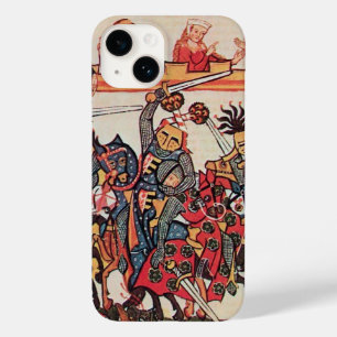 COQUE POUR iPhone 14 TOURNOI MÉDIÉVAL, COMBATTRE DES CHEVALIERS ET DES