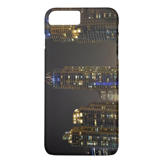 Coques Case-Mate iPhone Tours dans la marina de Dubaï la nuit (Dos)