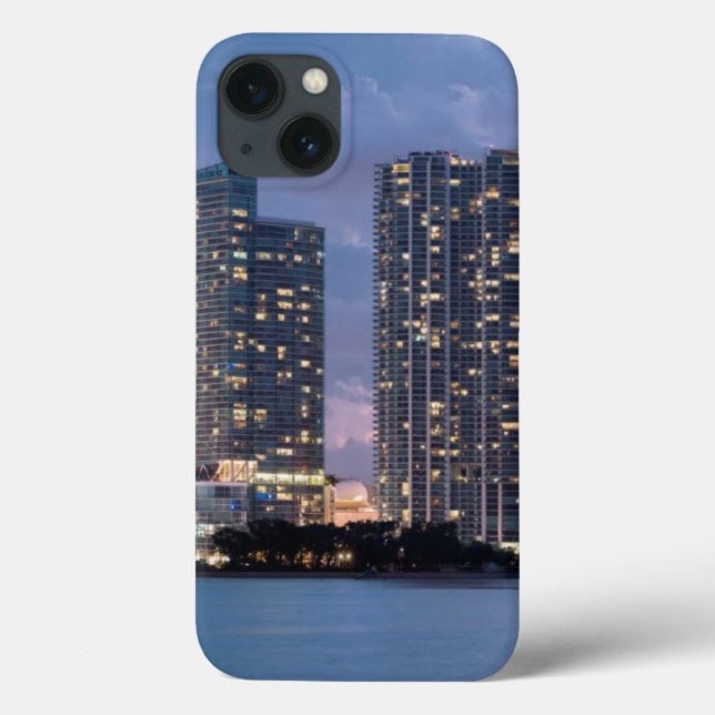 Coques Case-Mate iPhone Tours de condominium au bord de mer à Miami (Verso)