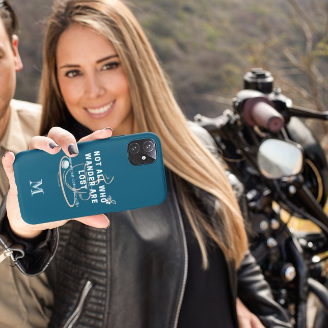 Coques Case-Mate iPhone Tous Ceux Qui Vont Ne Sont Pas Perdus Citation Mon (Créateur téléchargé)