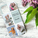 Case-Mate iPhone Case Tous les jours un Jour heureux 4 Initiales photo S<br><div class="desc">Boîtier téléphonique personnalisé pour iphone 12 pro max et de nombreux autres modèles. Le design comprend un collage photo personnalisé avec 4 de vos photos préférées, votre nom et le libellé positif "Chaque jour est un jour heureux". Le modèle photo est configuré pour que vous puissiez ajouter vos photos, qui...</div>