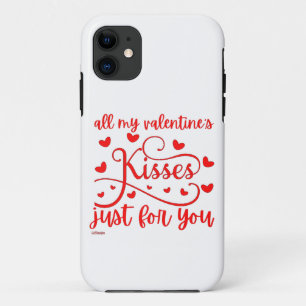 Case-Mate iPhone Case TOUS LES KISSES DE MA VALENTINE JUSTE POUR VOUS ro
