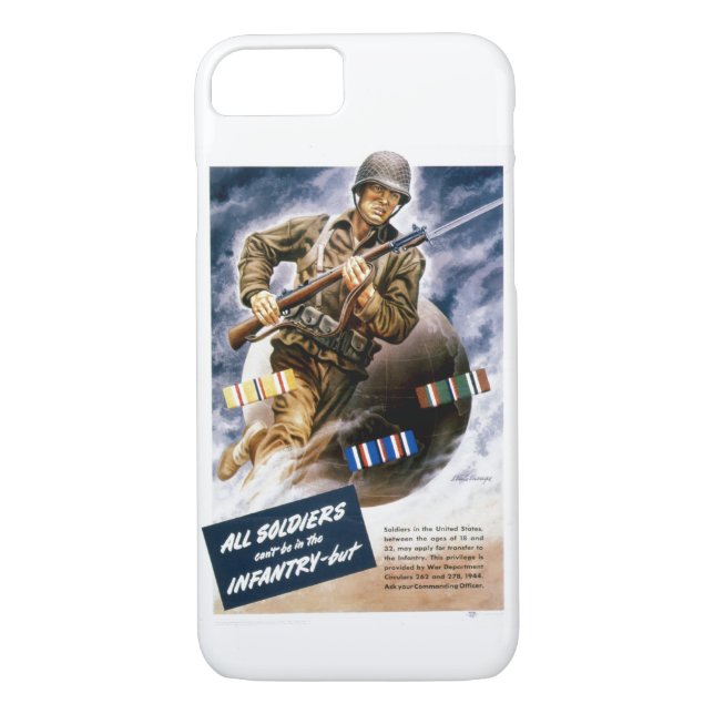 Coques Case-Mate iPhone Tous les soldats ne peuvent pas être dans l'infant (Dos)