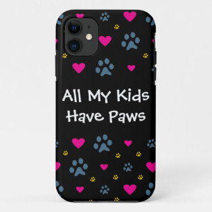 Coque Case-Mate Pour iPhone Tous mes Enfant-Enfants ont des pattes
