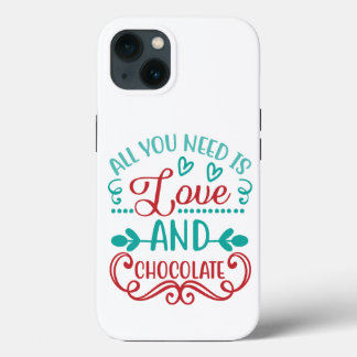 Case-Mate iPhone Case Tout ce dont vous avez besoin est l'amour et le ch