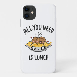 Case-Mate iPhone Case Tout ce dont vous avez besoin est le déjeuner