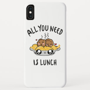 Case-Mate iPhone Case Tout ce dont vous avez besoin est le déjeuner