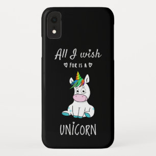 Case-Mate iPhone Case Tout ce que je souhaite est une licorne