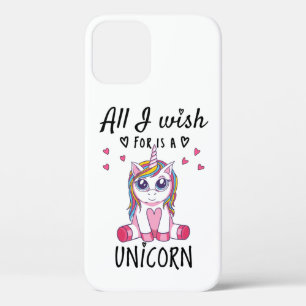 Case-Mate iPhone Case Tout ce que je souhaite est une Licorne