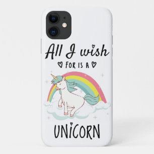 Case-Mate iPhone Case Tout ce que je souhaite est une licorne