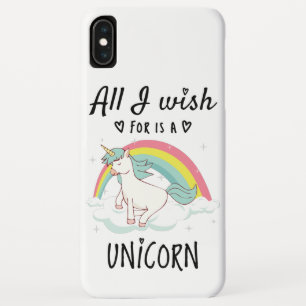 Case-Mate iPhone Case Tout ce que je souhaite est une licorne