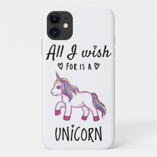 Case-Mate iPhone Case Tout ce que je souhaite est une licorne