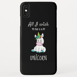 Case-Mate iPhone Case Tout ce que je souhaite est une licorne