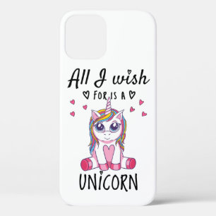 Case-Mate iPhone Case Tout ce que je souhaite est une Licorne