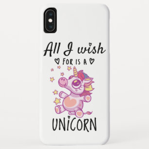 Case-Mate iPhone Case Tout ce que je souhaite est une licorne