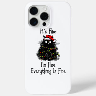 Coque Case-Mate iPhone Tout est fin Noël clair Noir