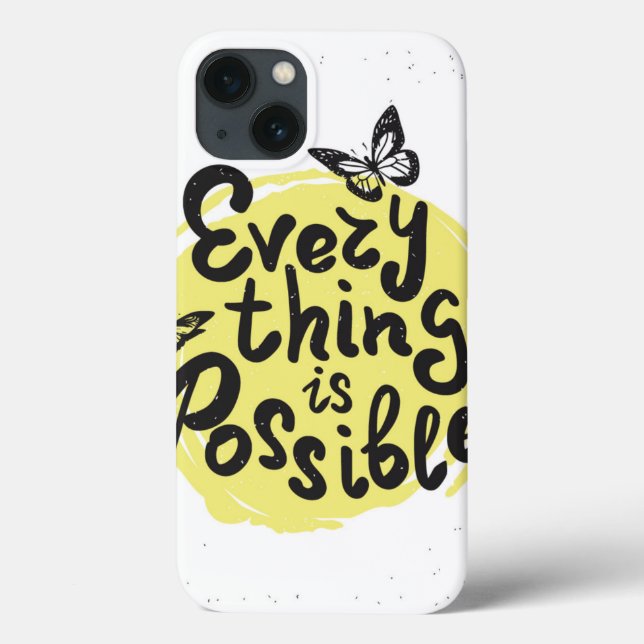 Coques Case-Mate iPhone Tout est possible (Verso)