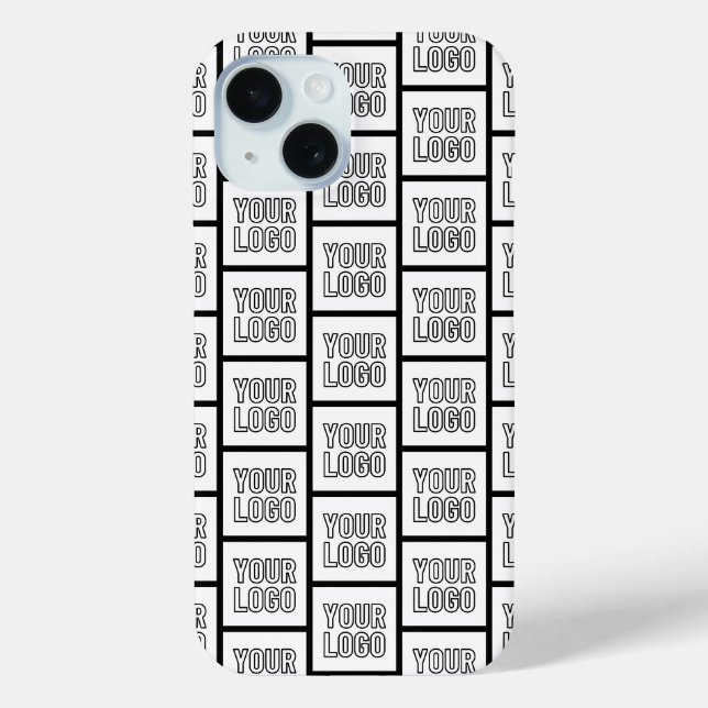 Coques Case-Mate iPhone Tout motif répétitif de logo ou d'image (Verso)