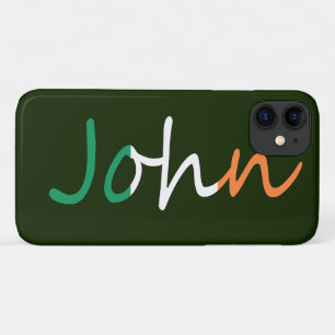 Case-Mate iPhone Case Tout nom figurant sur le drapeau irlandais