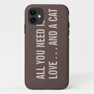 Coque Case-Mate Pour iPhone Tout que vous avez besoin est amour… et un cas d
