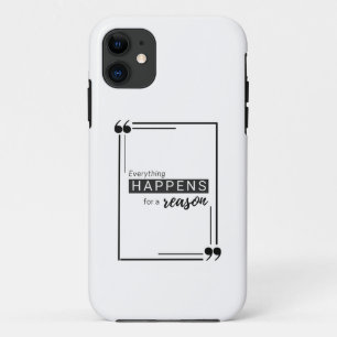 Case-Mate iPhone Case Tout se passe pour une raison