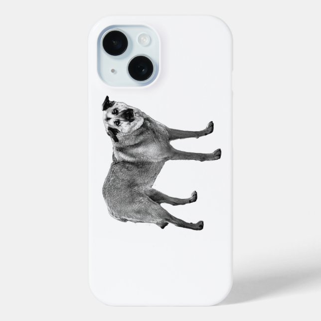 Coques Case-Mate iPhone trace lumineuse calme, mélange tibétain (Verso)